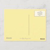 Keeshond Aspen Painting - Niedliche Originalkunst Postkarte (Rückseite)