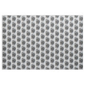 Keeshond-Bailey-Malerei - niedliche ursprüngliche Stoff (Yard (91,4 cm))