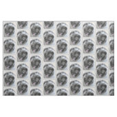 Keeshond-Bailey-Malerei - niedliche ursprüngliche Stoff (Fat Quarter (45,7 x 55,9 cm))