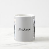 Keeshond Bailey Painting - Niedliche Original Dog Kaffeetasse (Mittel)