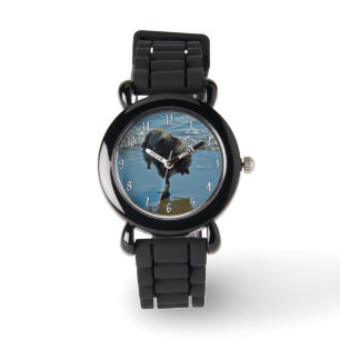 Keeshond-Ballett-Foto - Süße originelle Hundekunst Armbanduhr