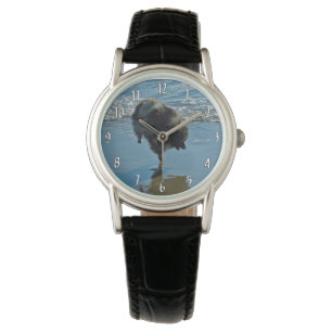 Keeshond Ballettfotos - Niedliche Original Dog Art Armbanduhr
