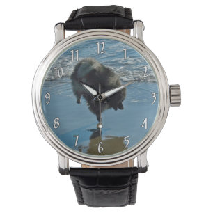Keeshond Ballettfotos - Niedliche Original Dog Art Armbanduhr