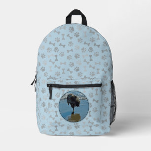 Keeshond Ballettfotos - Niedliche Original Dog Art Bedruckter Rucksack