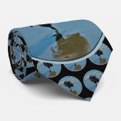 Keeshond Ballettfotos - Niedliche Original Dog Art Krawatte (Gerollt)