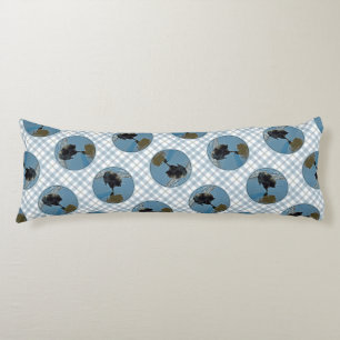 Keeshond Ballettfotos Niedliche Original Dog Art Seitenschläferkissen