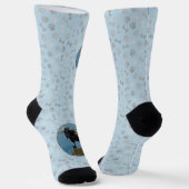 Keeshond Ballettfotos - Niedliche Original Dog Art Socken (Gewinkelt)