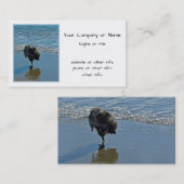 Keeshond Ballettfotos - Niedliche Original Dog Art Visitenkarte (Vorne/Hinten)