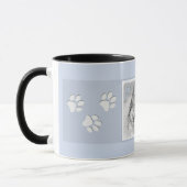 Keeshond Beth Painting - Niedliche Originalkunst d Tasse (Links)