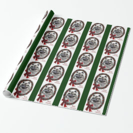 Keeshond Christmas Geschenkpapier