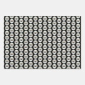 Keeshond Christmas Puppy Dog von Fireplace Paintin Geschenkpapier Set (Vorderseite 3)