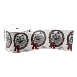 Keeshond Christmas Ripsband