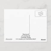 "Keeshond" Dog Art Postcard Postkarte (Rückseite)