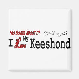 Keeshond Dog Geschenke Magnet