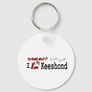 Keeshond Dog Geschenke Schlüsselanhänger