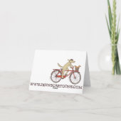 Keeshond Fan Club Karte (Rückseite)