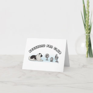 Keeshond-Fanclub Karte
