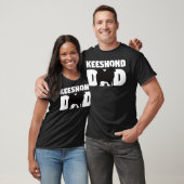 Keeshond  for Dog Father Keeshond Dad  Keeshond T-Shirt (Unisex)
