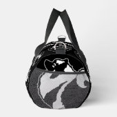 Keeshond Graphic Kontur Niedlich Original Pet Dog  Duffle Bag (Rechts)