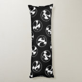 Keeshond Graphic Kontur Niedlich Original Pet Dog  Seitenschläferkissen (Rückseite (Vertikal))