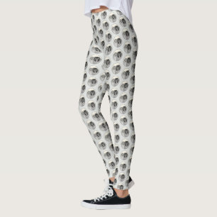 Keeshond Graphics Keeshond Mama and Son Leggings