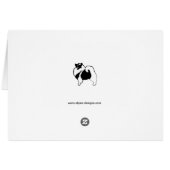 Keeshond Graphics - Niedliche Original Dog Art (Rückseite Horizontal)