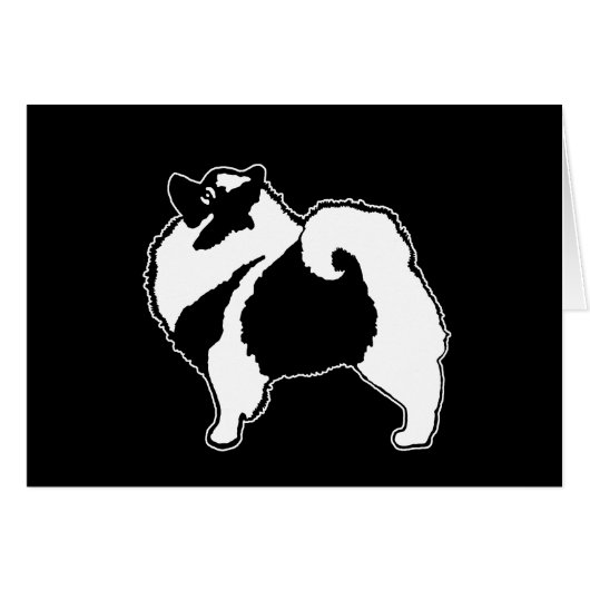 Keeshond Graphics - Niedliche Original Dog Art (Vorderseite (Horizontal))