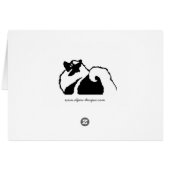 Keeshond Graphics - Niedliche Original Dog Art (Rückseite Horizontal)