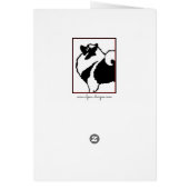 Keeshond Graphics - Niedliche Original Dog Art (Hinten)