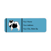 Keeshond Graphics - Niedliche Original Dog Art (Vorne)