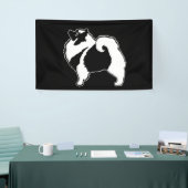 Keeshond Graphics - Niedliche Original Dog Art Banner (Messeveranstaltung)