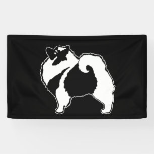 Keeshond Graphics - Niedliche Original Dog Art Banner