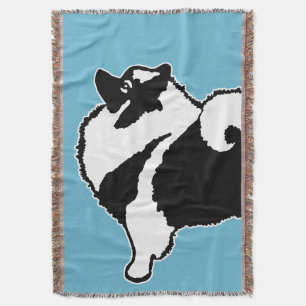 Keeshond Graphics - Niedliche Original Dog Art Decke