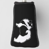 Keeshond Graphics - Niedliche Original Dog Art Golf Headcover (Rotieren 90)