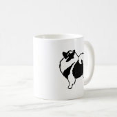 Keeshond Graphics - Niedliche Original Dog Art Kaffeetasse (VorderseiteRechts)