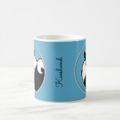 Keeshond Graphics - Niedliche Original Dog Art Kaffeetasse (Mittel)