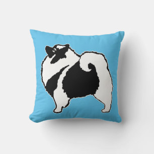 Keeshond Graphics - Niedliche Original Dog Art Kissen