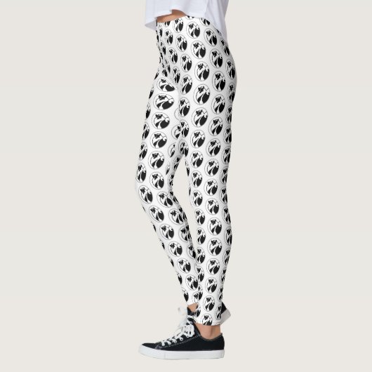 Keeshond Graphics - Niedliche Original Dog Art Leggings (Links)