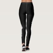 Keeshond Graphics - Niedliche Original Dog Art Leggings (Rückseite)