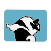 Keeshond Graphics - Niedliche Original Dog Art Magnet (Horizontal)