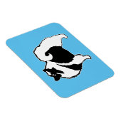 Keeshond Graphics - Niedliche Original Dog Art Magnet (Rechte Seite)