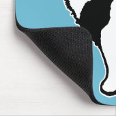 Keeshond Graphics - Niedliche Original Dog Art Mousepad (Ecke)