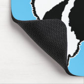 Keeshond Graphics - Niedliche Original Dog Art Mousepad (Ecke)