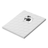 Keeshond Graphics - Niedliche Original Dog Art Notizblock (Rotiert)