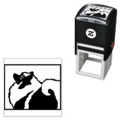 Keeshond Graphics - Niedliche Original Dog Art Permastempel (Beispiel)