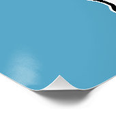 Keeshond Graphics - Niedliche Original Dog Art Poster (Ecke)