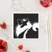 Keeshond Graphics - Niedliche Original Dog Art Serviette (Beispiel)