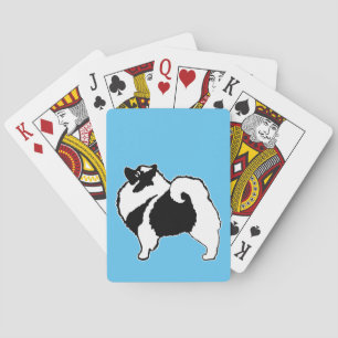 Keeshond Graphics - Niedliche Original Dog Art Spielkarten