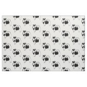 Keeshond Graphics - Niedliche Original Dog Art Stoff (Fat Quarter (45,7 x 55,9 cm))