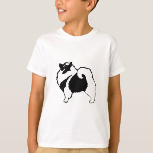 Keeshond Graphics - Niedliche Original Dog Art T-Shirt